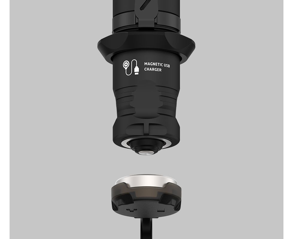 Фонарь ArmyTek Dobermann Pro (Black / Теплый; 1400Lm; акк18650-3500mAh)